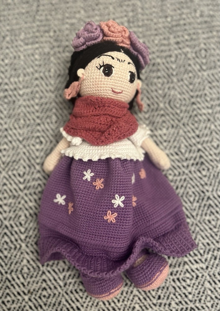 Frida Khalo Doll Crochet Pattern