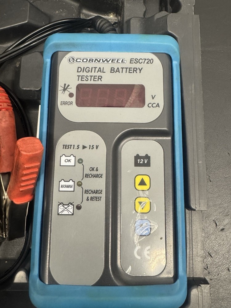 Cornwell Esc720 Battery Tester