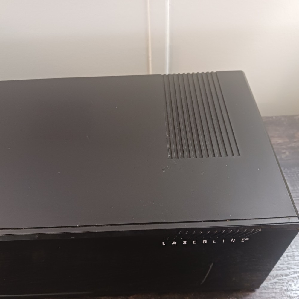 Laserline CD Storage 24 Case Push Button Door Black Push Button