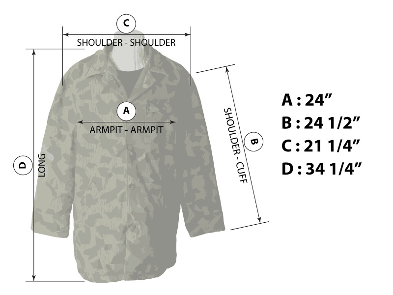 VTG 60 70S Bulgarian Army Splinter Camouflage Pattern Field Jacket