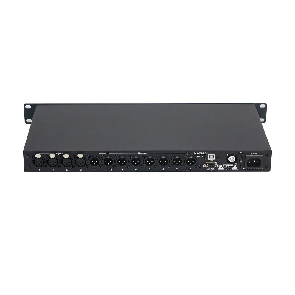 4.8SP DSP Digital Audio Processor Software 4 In 8 Out Professional Sound System
