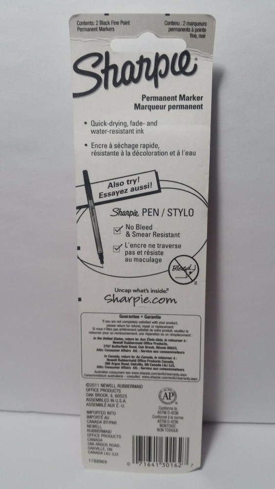 Sharpie Black Fine Tip Permanent Markers 14 2 Packs
