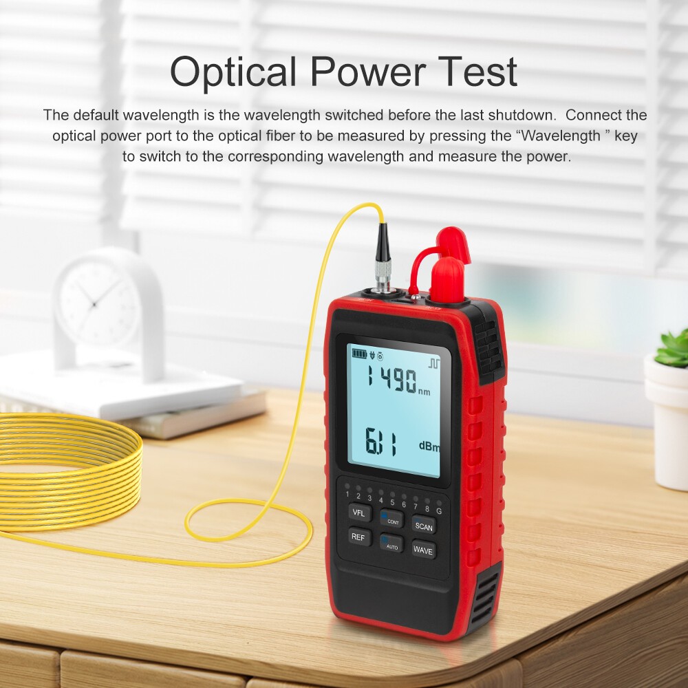 NOYAFA NF-908S Advanced Network Cable Tester Cable Length Optical Power Meter