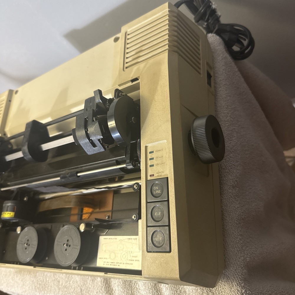 Star Micronics Japan Gemini 10X Dot Matrix Printer w/ Original Box