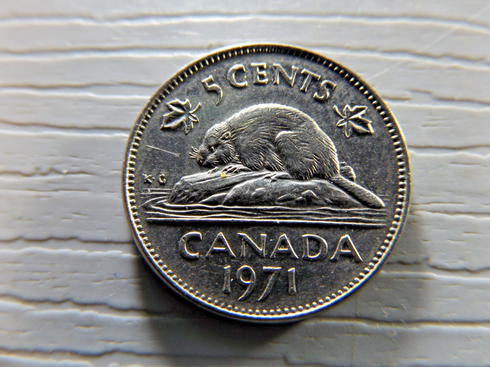 CANADA 1971 5 Cents