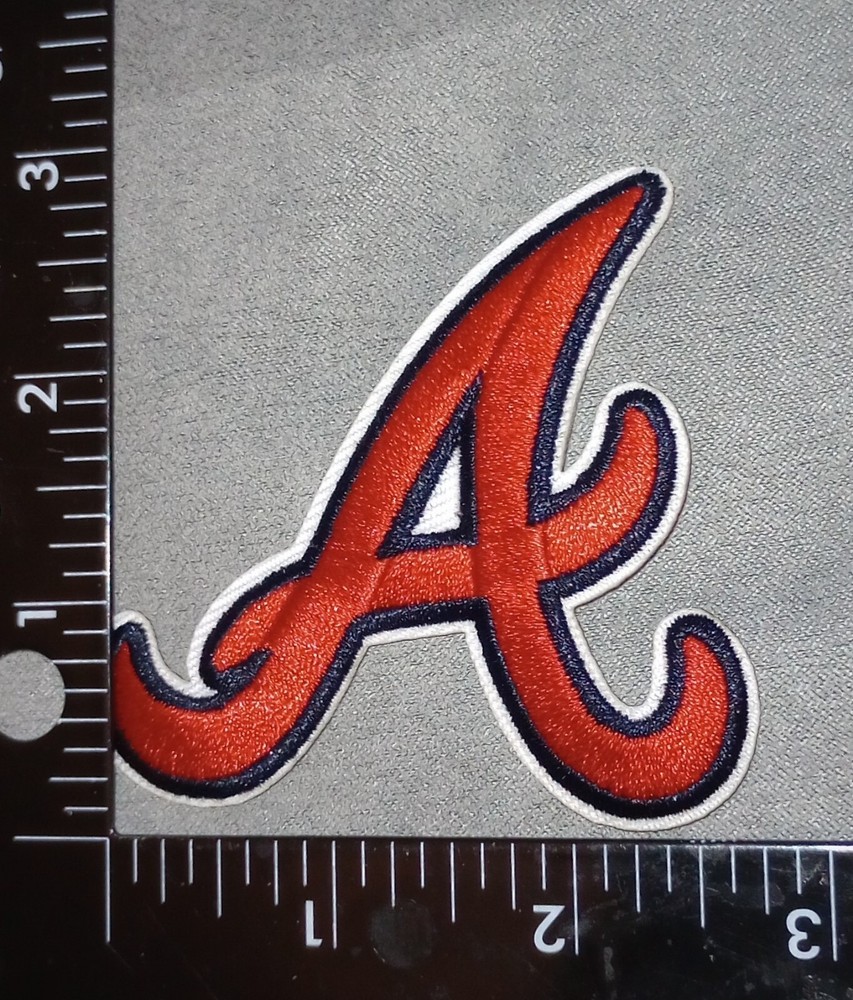 ATLANTA BRAVES BASEBALL IRON ON PATCH