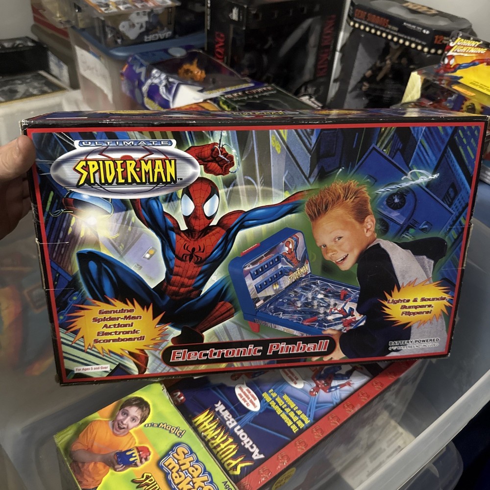 Spider-man Electronic Tabletop Pinball Game 2003
