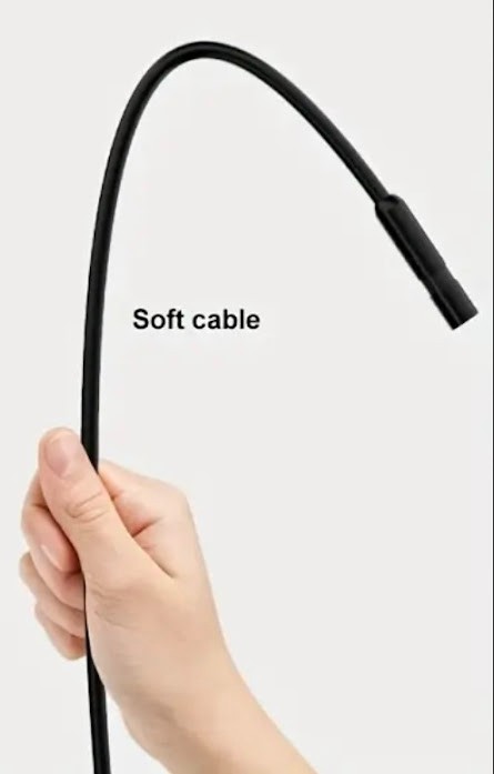 Android, PC, Mac Endoscope Camera & Accessories - Semi Rigid or Soft Lead - IP67