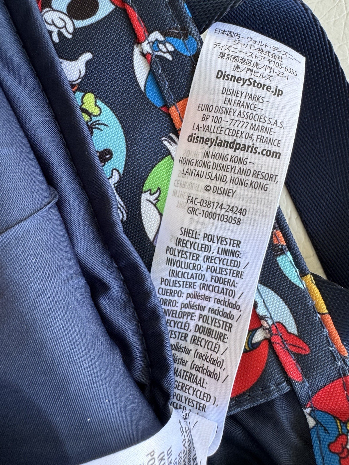 DISNEY PARKS MICKEY & FRIENDS BUBBLE BUTTON TOTE BAG NEW WITH TAGS