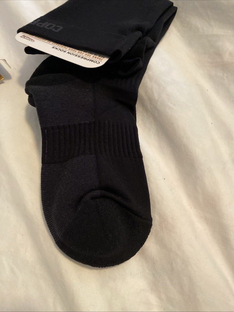 COPPERFIT ENERGY PLUS COMPRESSION SOCKS, S/M,NIB