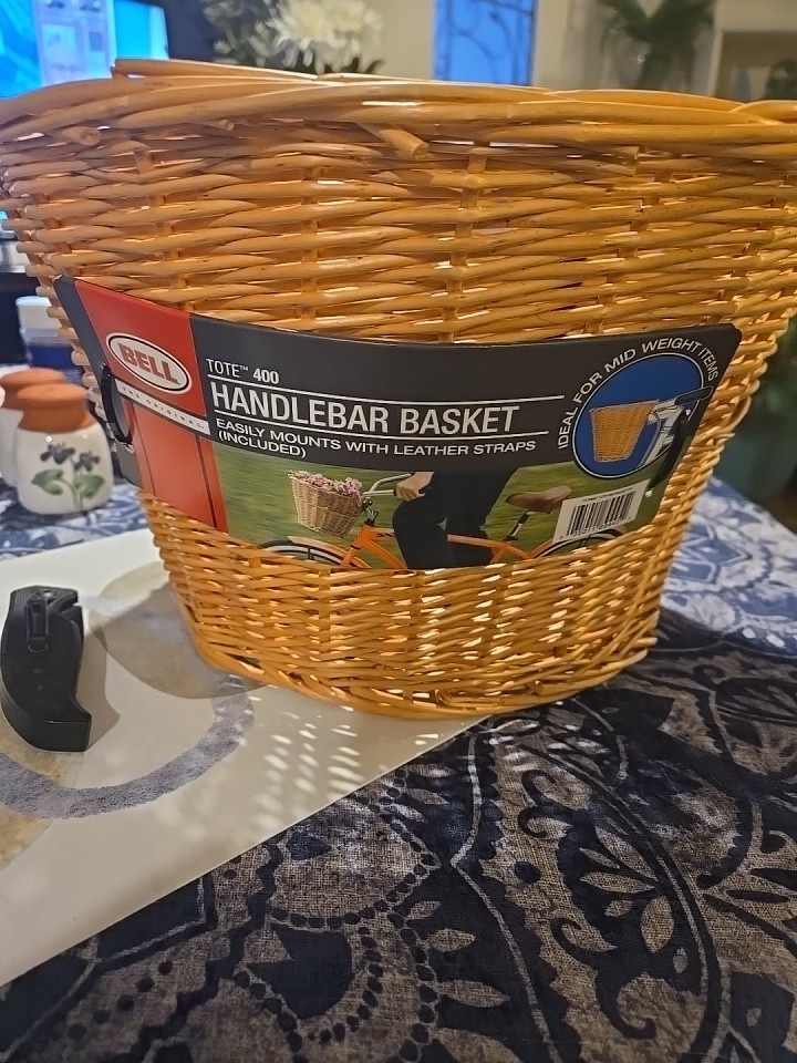 Handlebar Basket Bell Tote 400 Brand New