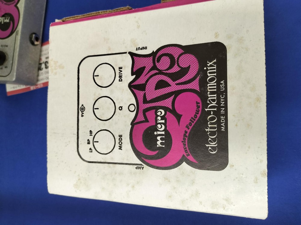 ELECTRO-HARMONIX MICRO QTRON Envelope Filter Effect Pedal