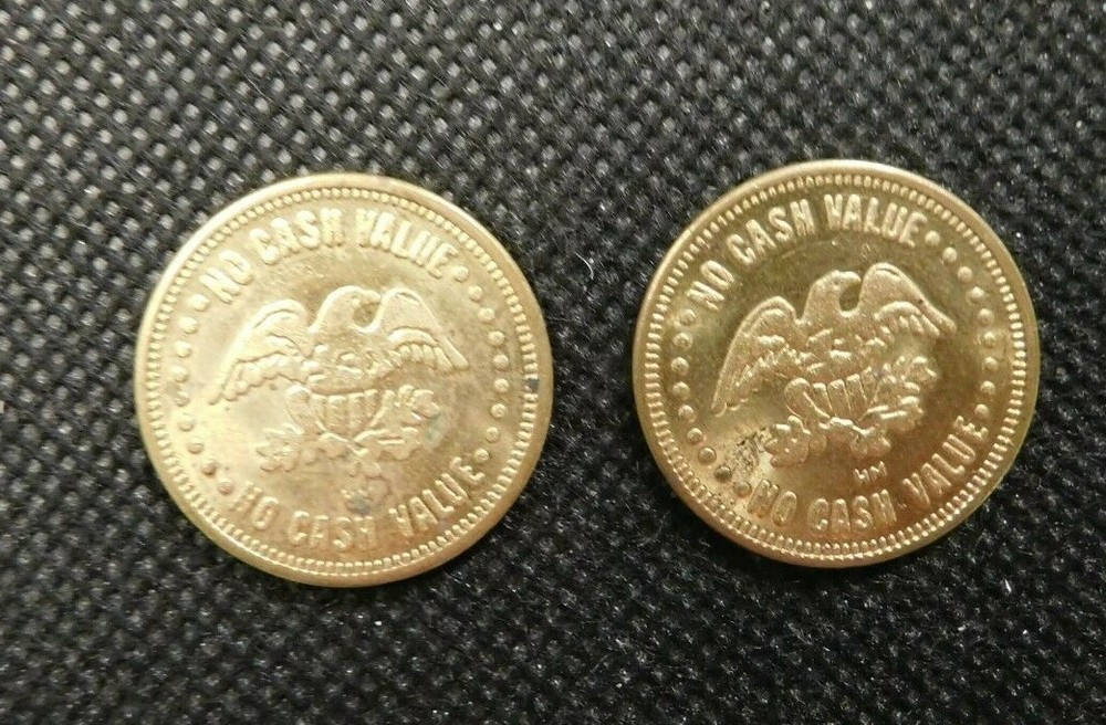 TWO MASS AIR SYSTEMS TOKENS! e2224UXX