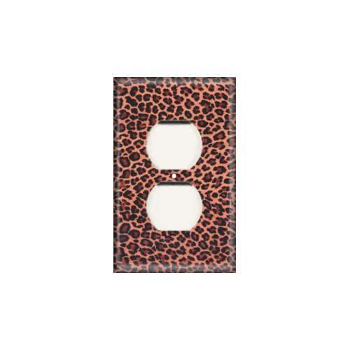 SnazzySwitch Leopard Print Decorative Light Switch Plate Cover