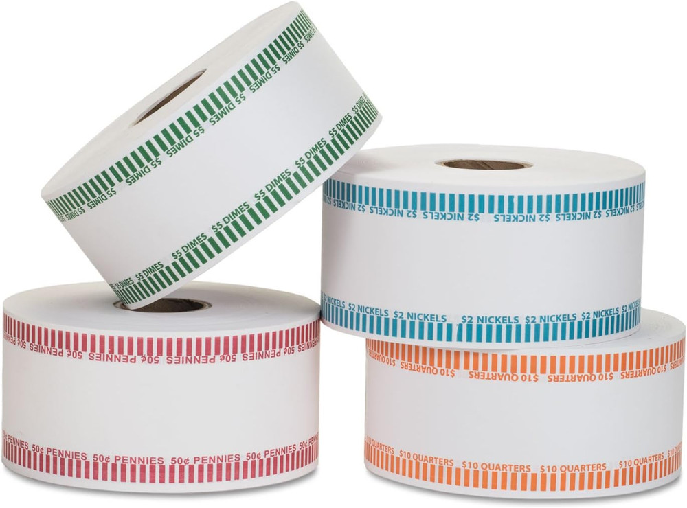 Automatic Coin Rolls, Nickels, $2, 1900 Wrappers/Roll