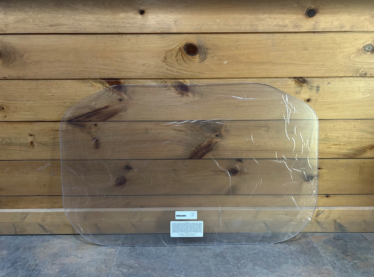 1/4" Kubota SVL  Lexan Polycarbonate Rear Window