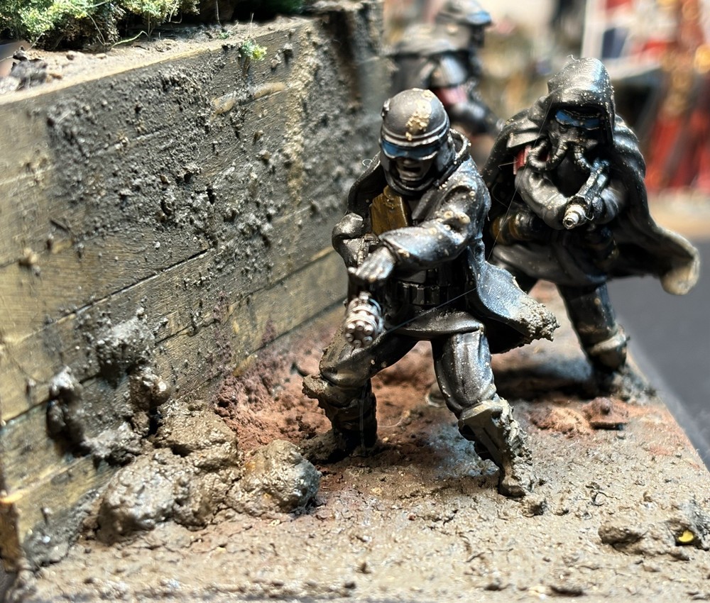 Star Wars Mud Troopers diorama