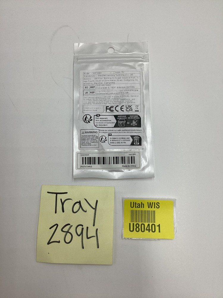 (QTY 4) USB Converter Red, Model KST-0001 Input 5V