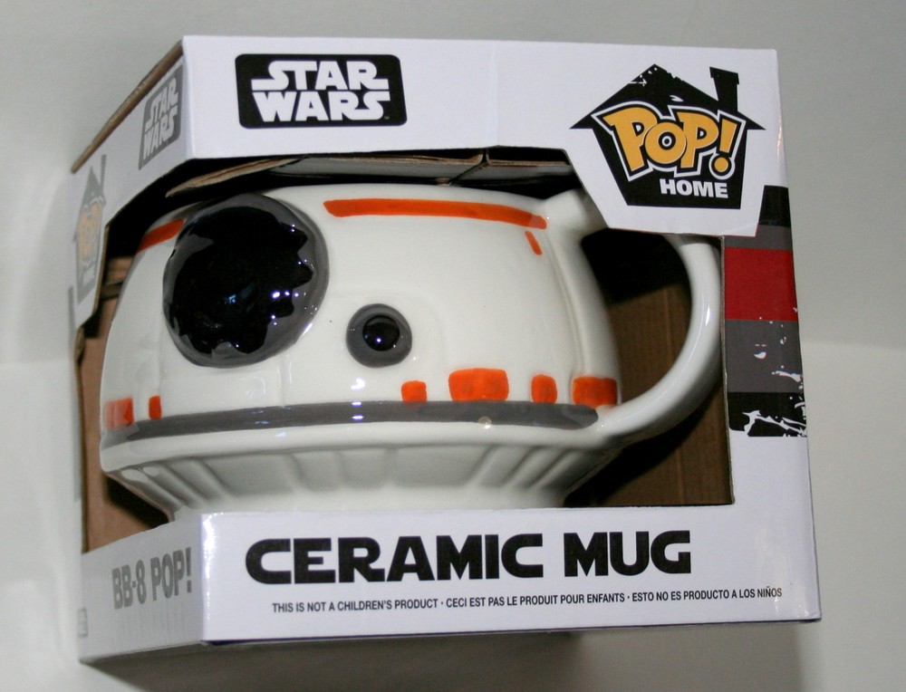 POP! Star Wars BB-8 Droid Ceramic Coffee Mug Cup Box New 2016