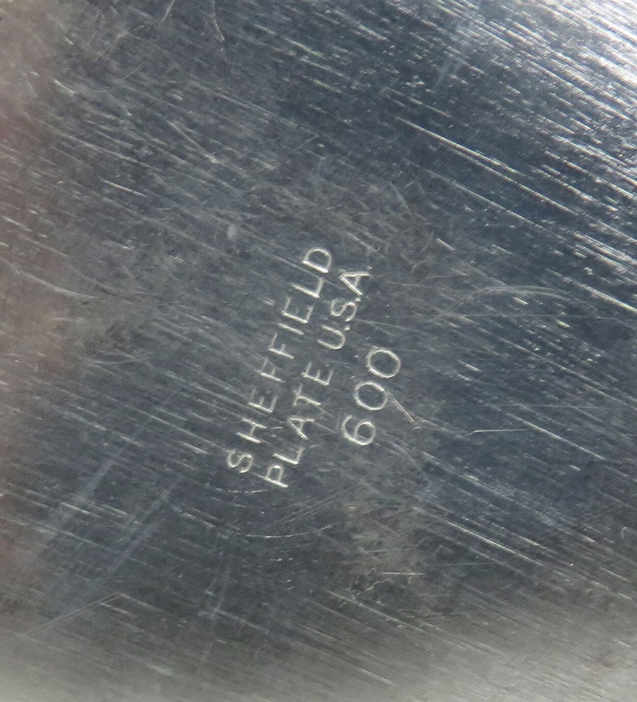 SHEFFIELD ANTIQUE PLATE 4 PIECE TEA SET