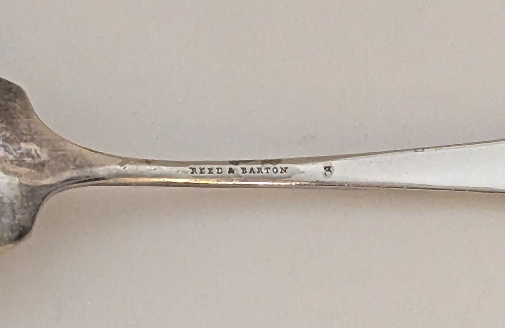 Reed & Barton Silverplate Sugar Spoon - Russian Design