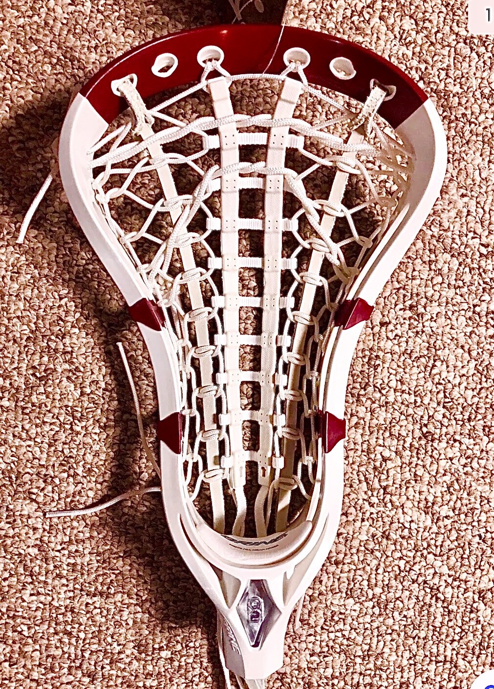 New Womens Lacrosse Stick Brine A2 Amonte 2 Head No Shaft Reverse Color Edition