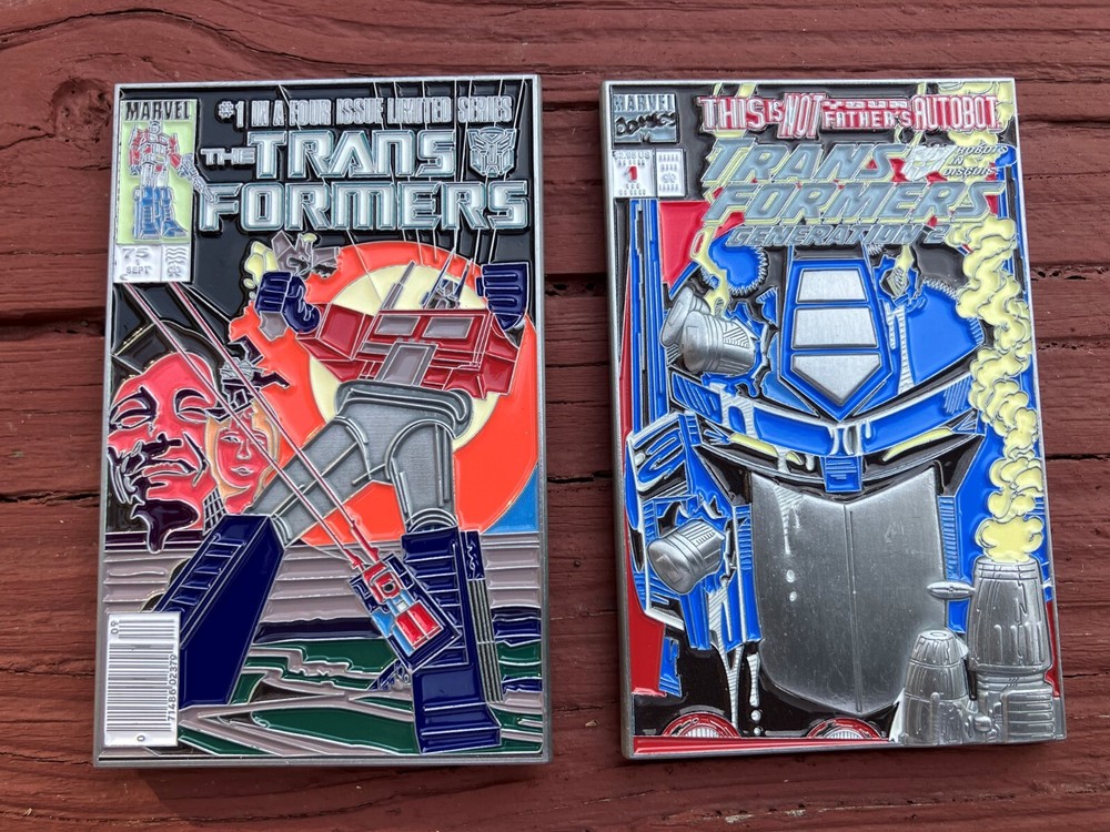 Transformers Comic book cover coin
