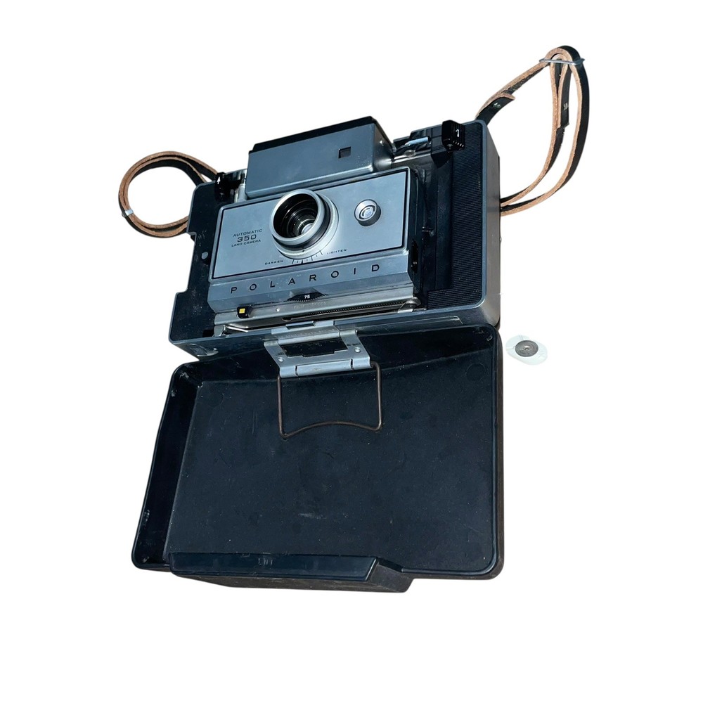 Vintage Polaroid Automatic 350 Land Camera *Untested*