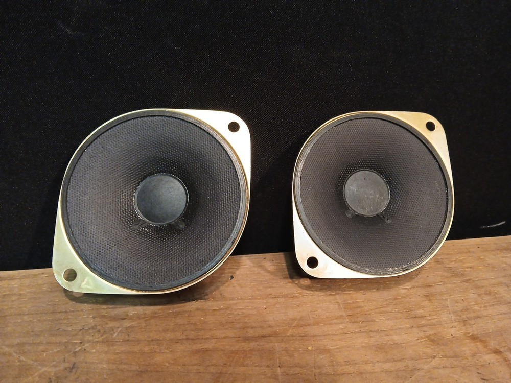Vintage Zenith 3" Cone Tweeter  #49-1094 (Pair) Tested & Working
