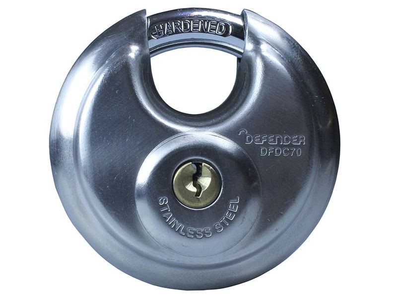 DEFENDER - Verrou Discus 70mm à clé identique