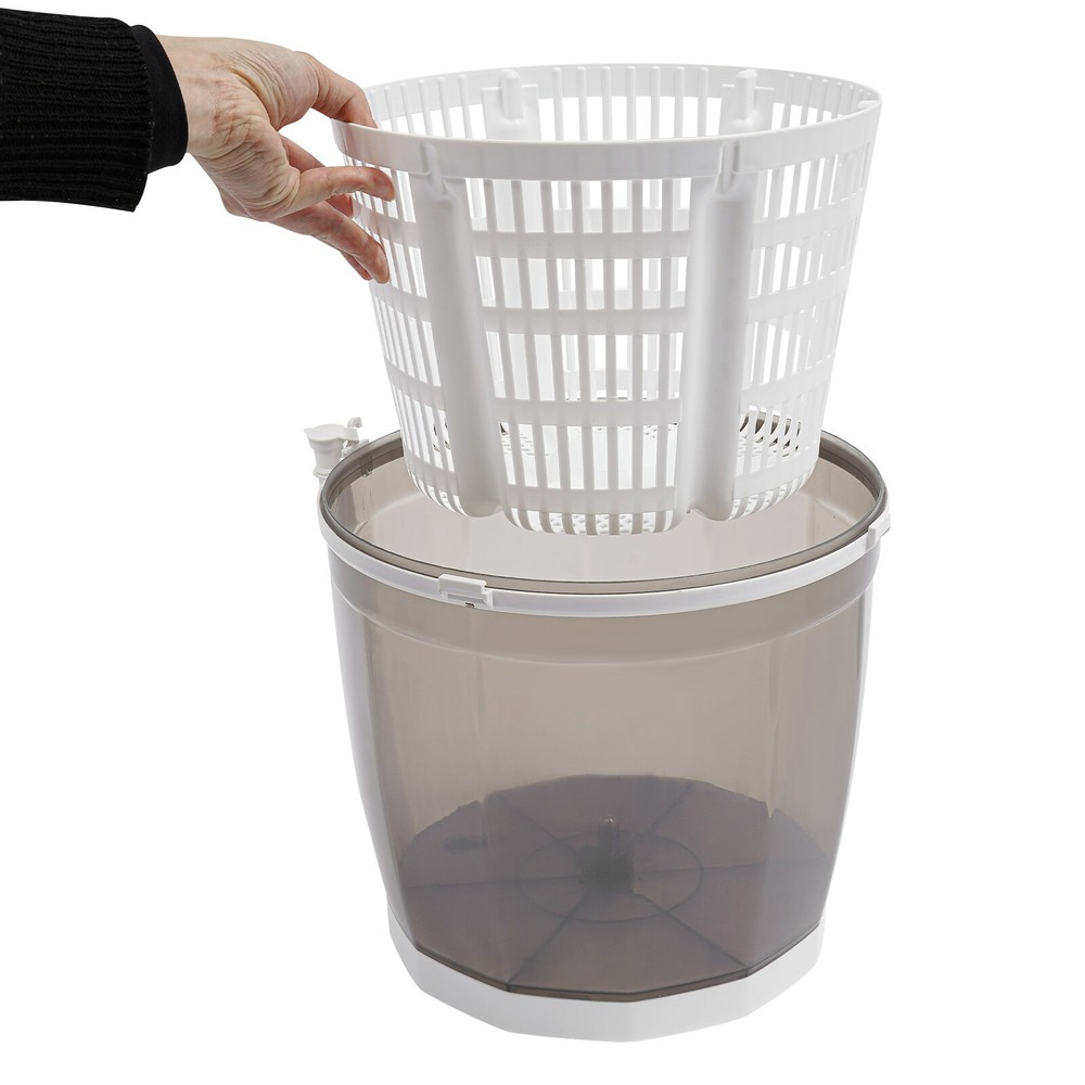 2-in-1 Mini Manual Portable Washing Machine with Spin Dryer Function