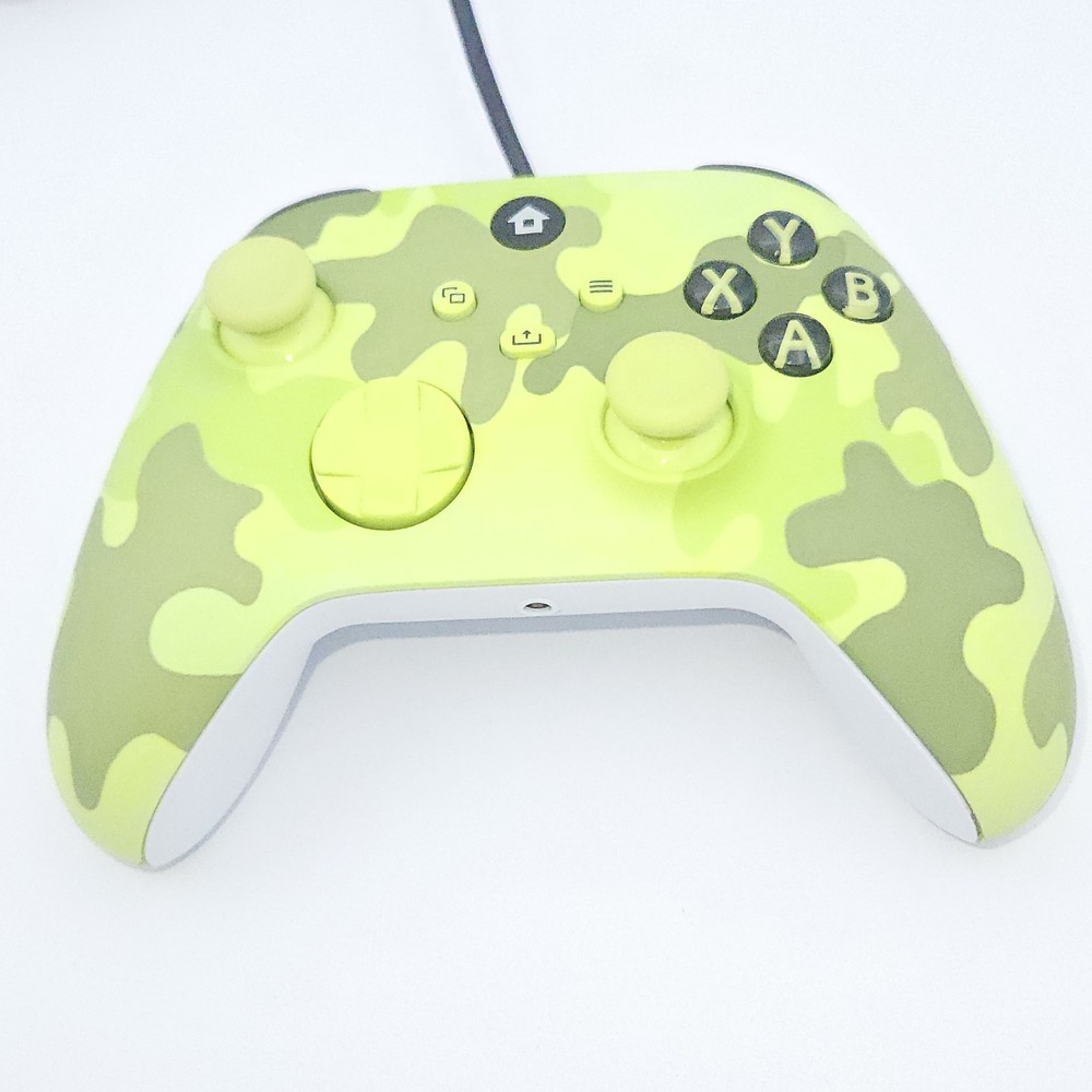 Wired Xbox One Controller Green Camo Gamepad USB Compatible Microsoft Console