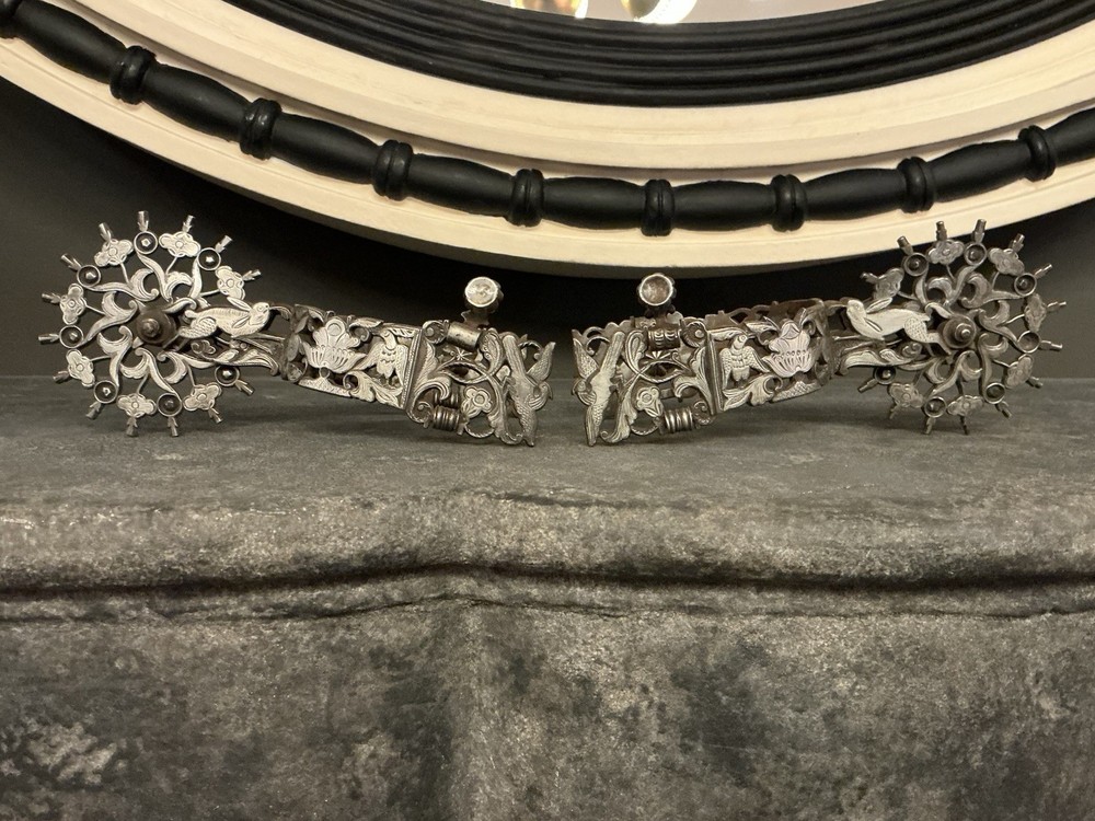 Antique Colonial Filigree Spurs