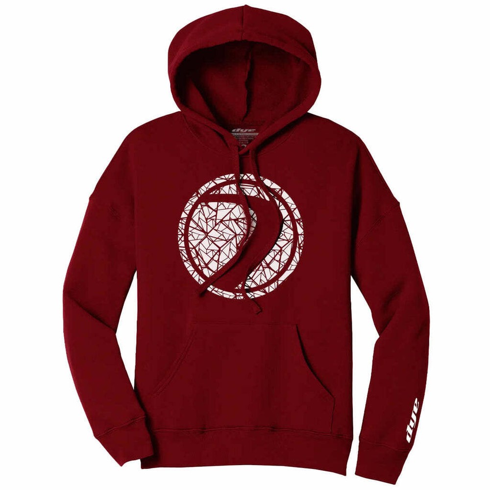 Dye Hoodie UL Sphere - Claret - Small