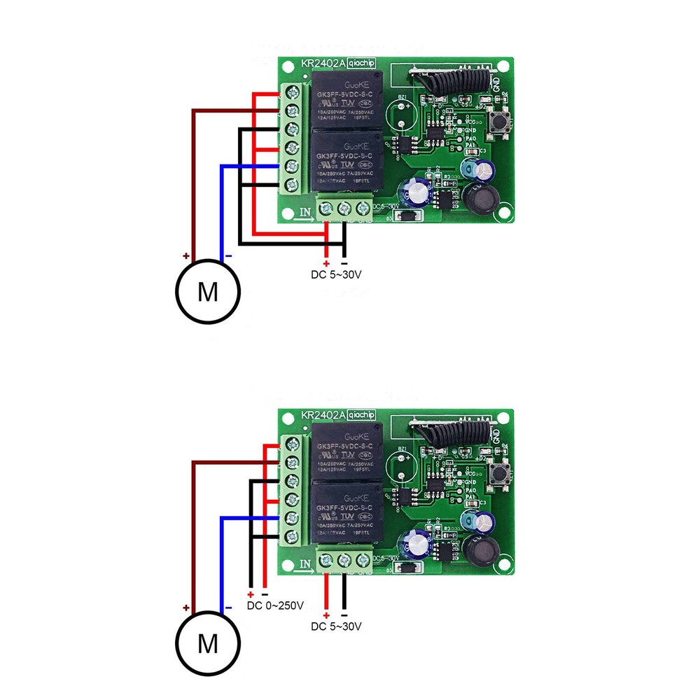 Dc 5v~30v Universal Wireless Remote Control Relay Transmitter RF 433MHz