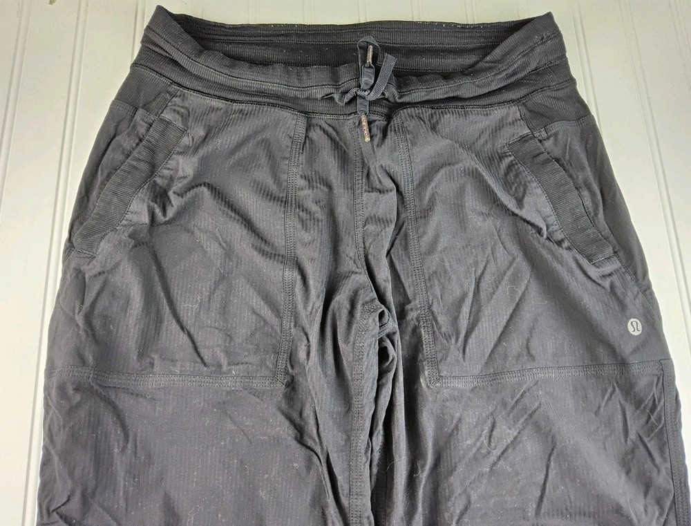 Lululemon Striped Athletic Drawstring Pants