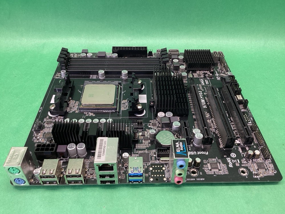 ASRock 970M Pro3 Motherboard + CPU + I/O Shield - UNTESTED