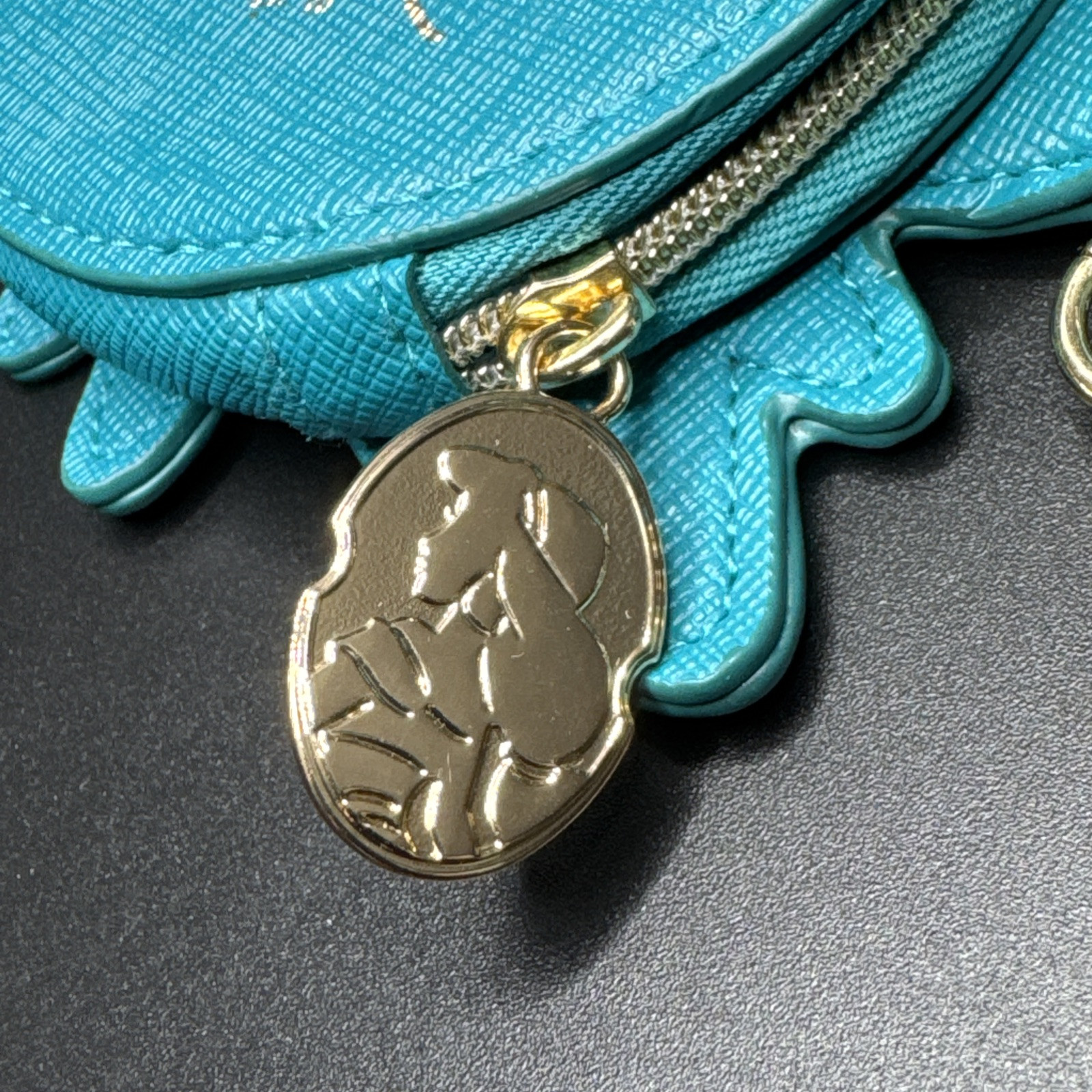 Bath & Body Works X Disney Princess Jasmine Coin Purse Blue Gold NWT