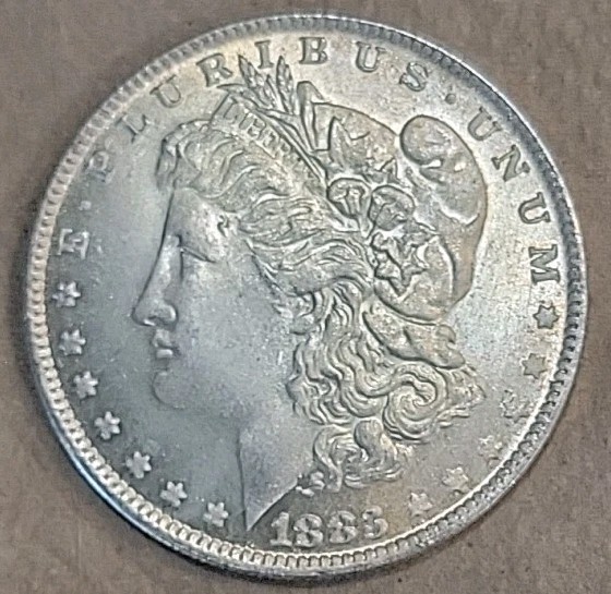 Lot of Clad Restrike Copies of US Silver Morgan Dollars