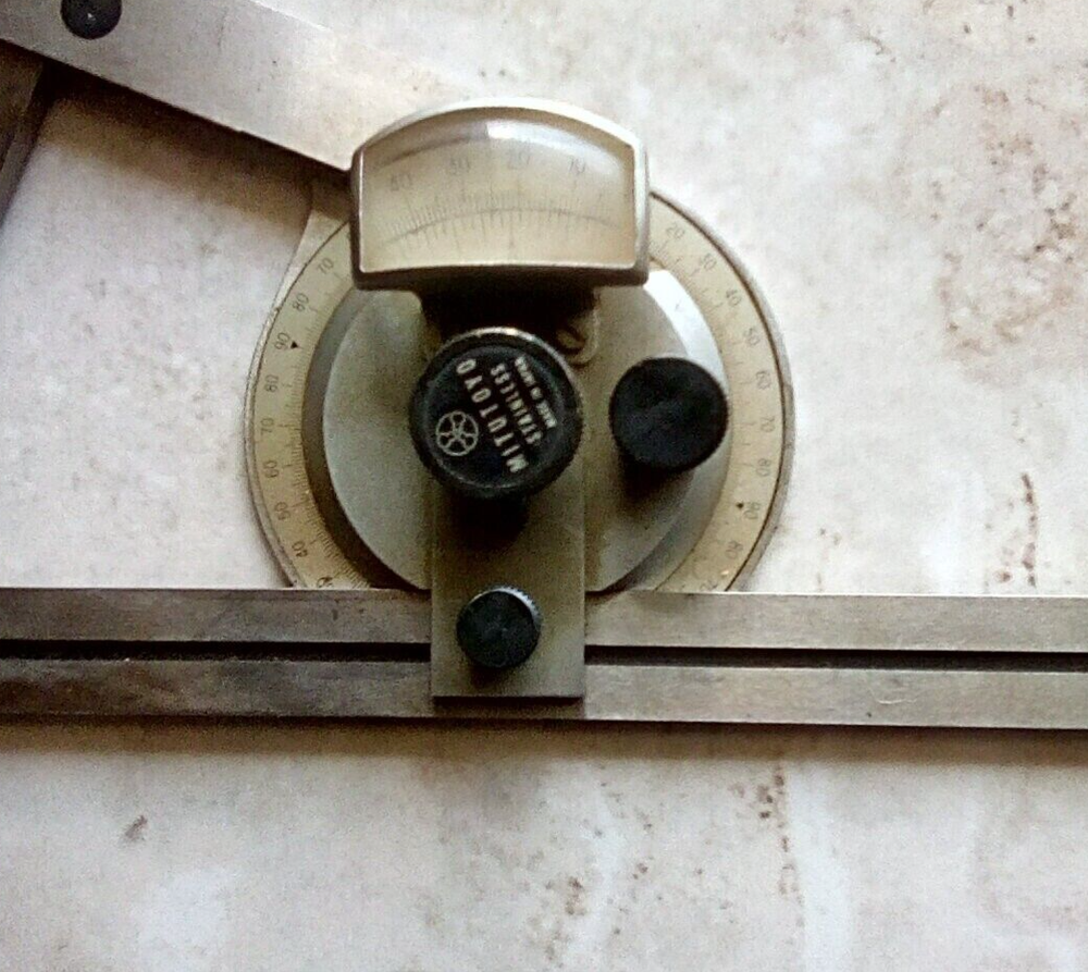 mitutoyo protractor