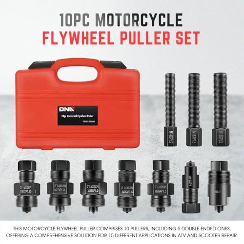 10pc Motorcycle Fly Wheel Puller Set, Universal Flywheel Puller Set