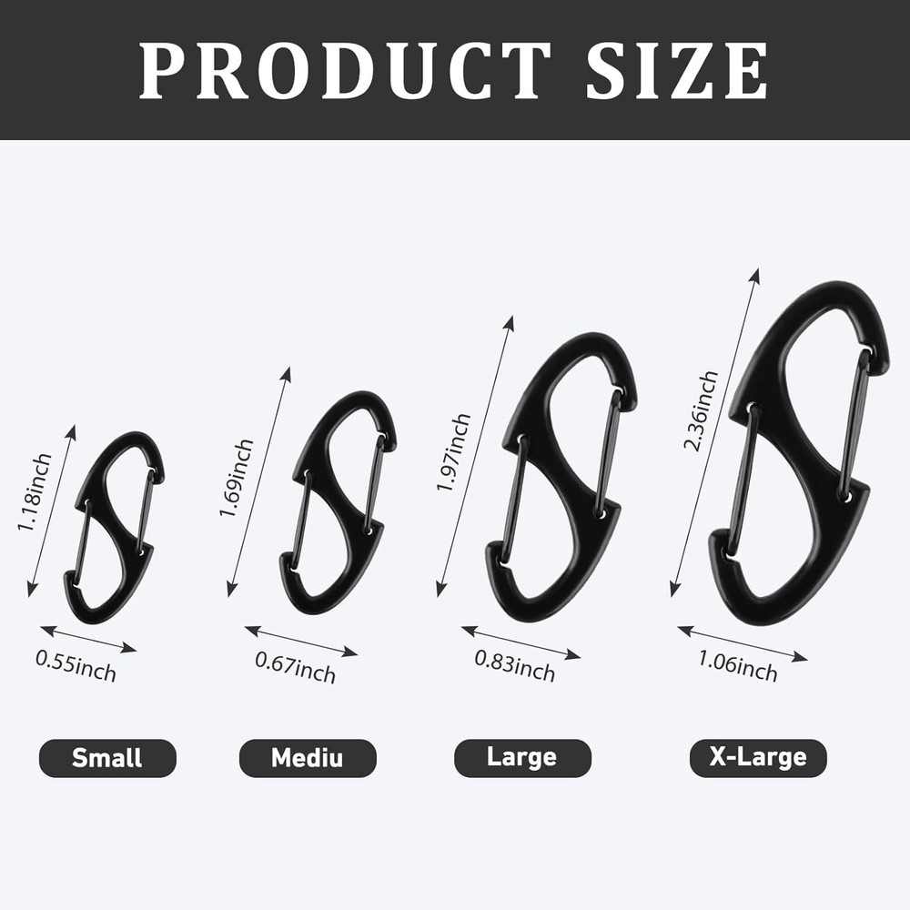 Strong & Stylish Zipper Pull Replacement - 20 Pcs for Handbags & Backpacks