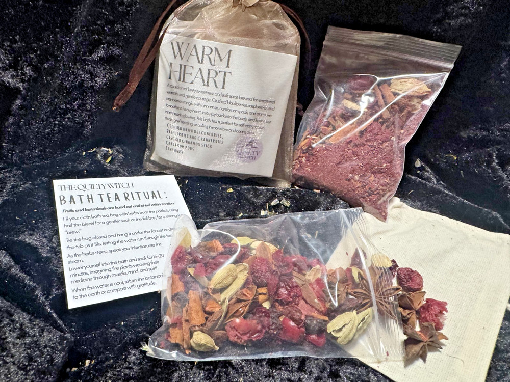 Herbal Bath Teas for Winter (kits)