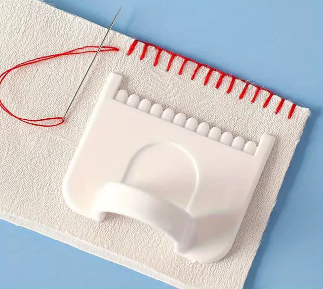 2pcs Sewing Guide Template Kit 3mm Spacing Precision Stitching Tool