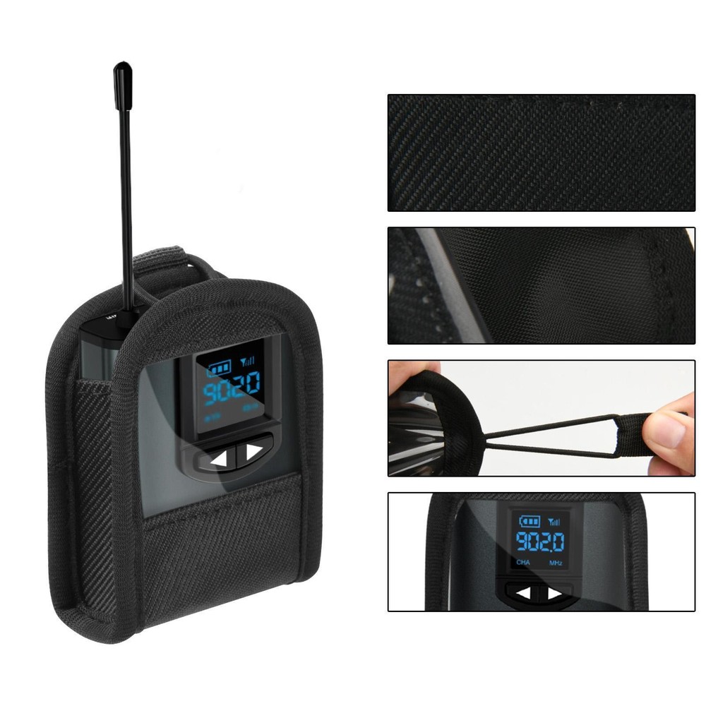 Guitar Transmitter Holder Transmitter Pouch for Performerce