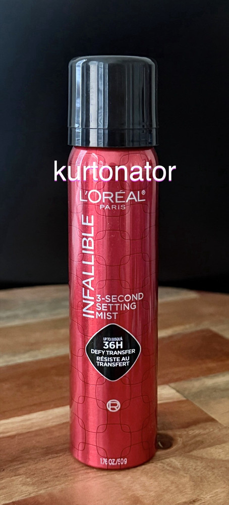 L'OREAL Infallible 3-Second Setting Mist NEW 1.76 oz