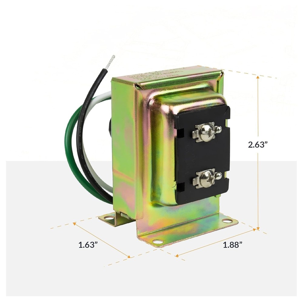 Doorbell Transformer, Wired 16V/10VA, Assorted