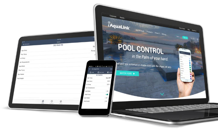 Jandy® iAquaLink 3.0 Pool & Spa 4 Function Complete Control System Bundle |