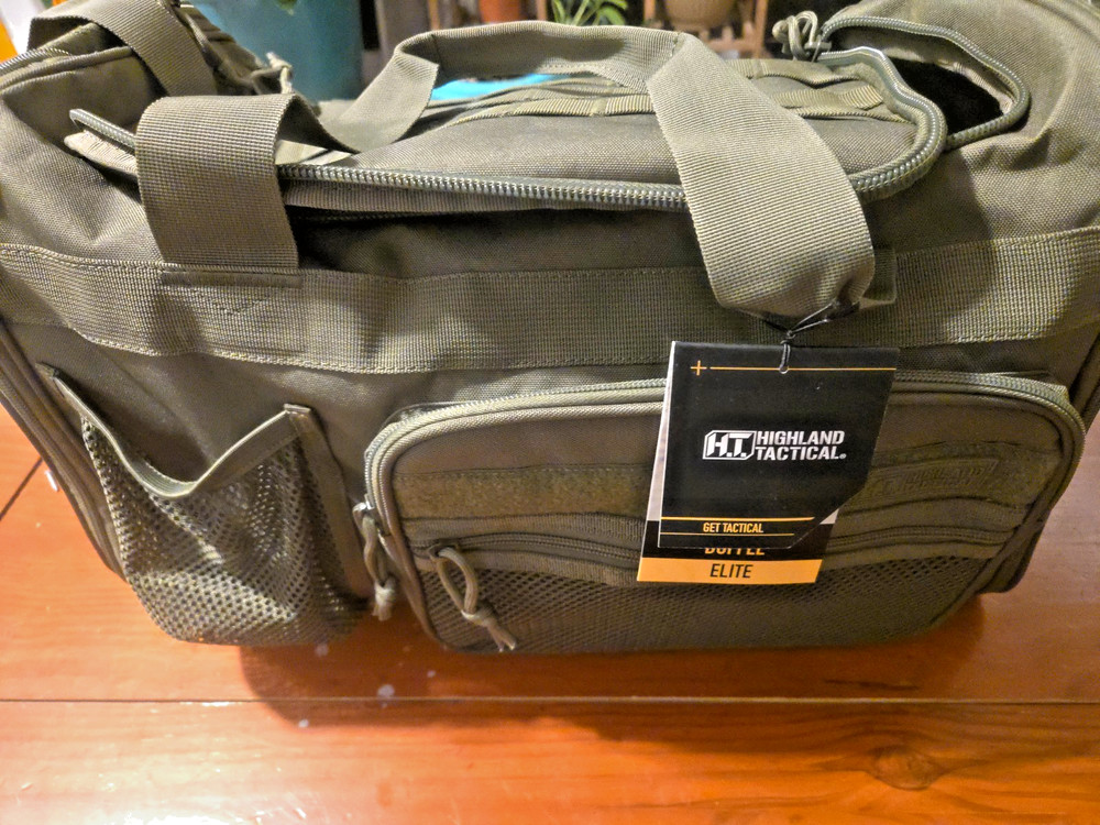 Highland Tactical Duffel Bag Army Green