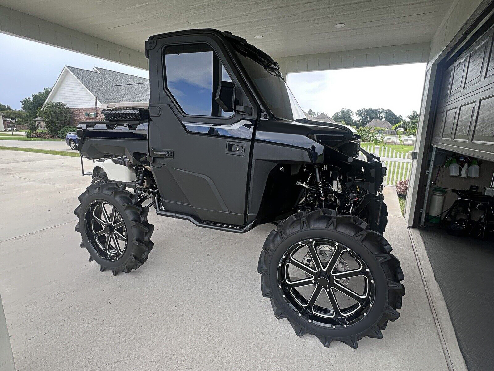 For Polaris #2882530 Rock Guard Sliders w/Step 2018-2020 Ranger 1000 & XP 1000